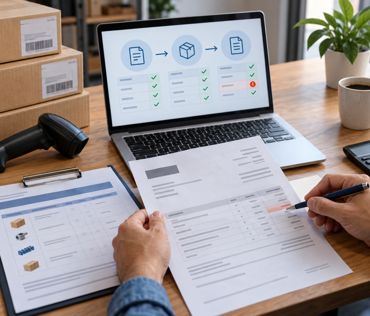 Automação da conferência de notas fiscais: método seguro